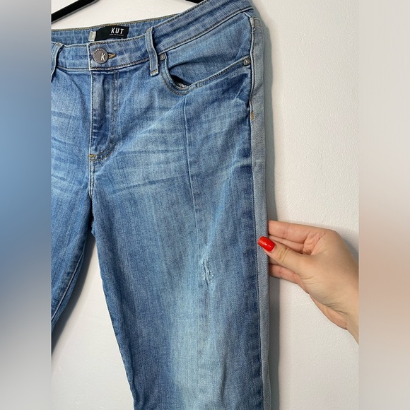 KUT from the Kloth Ankle Straight Leg Jeans - Picture 3 of 10
